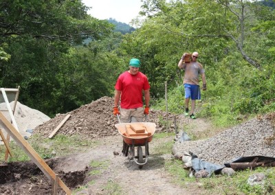 Carrying  Bricks to Site