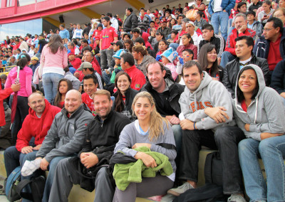 Soccer game in Cochabamba